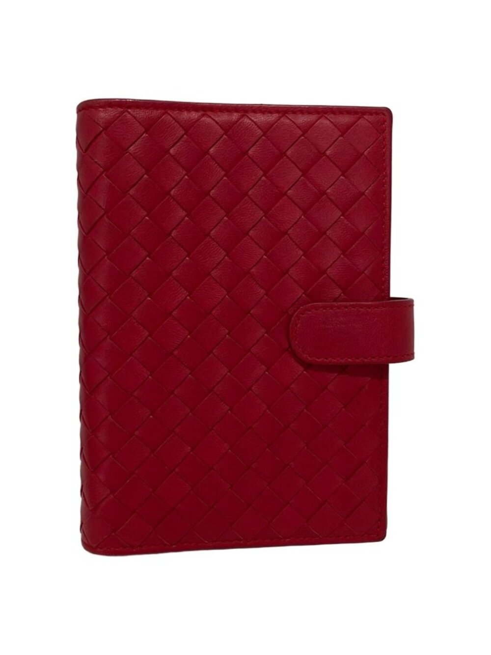Bottega Veneta Agenda Intrecciato Pink Leather